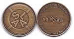 10-Year Bronze Medallion