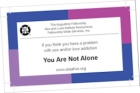 S.L.A.A. Outreach Cards 10 Pack