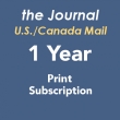 Journal Print Subscription US/Canada - 1 Year