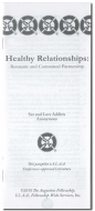 Healthy Relationships:  Romantic and Committed Partnership