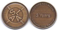 S.L.A.A. Online Store: 3-Year Bronze Medallion